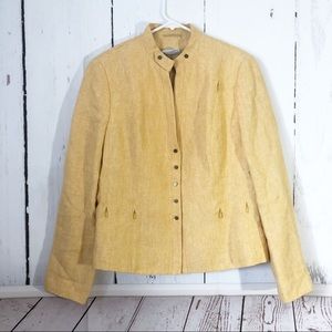 Akris Punto • Full Zip 100% Linen Blazer